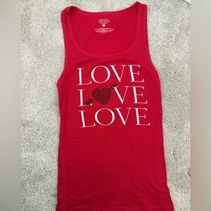 Victoria’s Secret tank top | red | LOVE